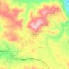 Топографическая карта Navahermosa, высота, рельеф