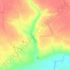 Топографическая карта Мармыжи, высота, рельеф