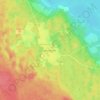 Топографическая карта Моторное, высота, рельеф