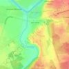 Топографическая карта Зелёная Слобода, высота, рельеф