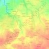 Топографическая карта Strejou, высота, рельеф