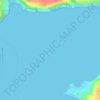 Топографическая карта Cork Harbour, высота, рельеф
