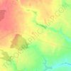 Топографическая карта Куньи-Липяги, высота, рельеф
