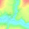 Топографическая карта Шатиловка, высота, рельеф