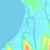 Топографическая карта Ili Norte, высота, рельеф