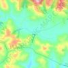 Топографическая карта Bodega, высота, рельеф