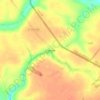 Топографическая карта Степовое, высота, рельеф