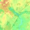Топографическая карта Czaple, высота, рельеф