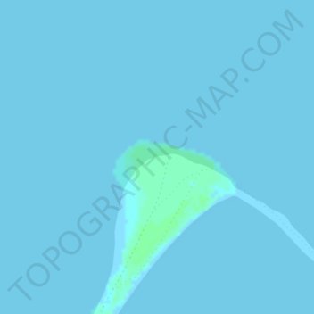 Топографическая карта Point Barrow, высота, рельеф