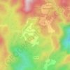 Топографическая карта Oothu, высота, рельеф
