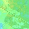 Топографическая карта Окуневка, высота, рельеф