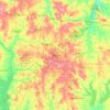 Топографическая карта Tyler, высота, рельеф