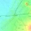 Топографическая карта Dharuhera, высота, рельеф