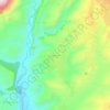 Топографическая карта Вардигора, высота, рельеф