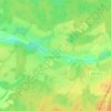 Топографическая карта Дорогостицы, высота, рельеф