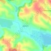 Топографическая карта Деркачи, высота, рельеф