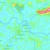Топографическая карта Areecode, высота, рельеф