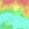 Топографическая карта Новые Шалы, высота, рельеф