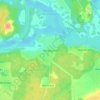 Топографическая карта Никульское, высота, рельеф