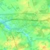 Топографическая карта Newtown, высота, рельеф