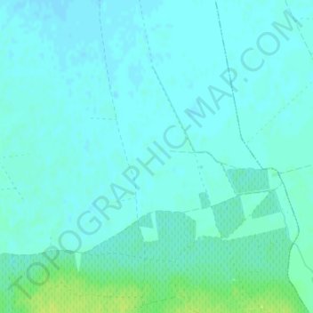 Топографическая карта Castilla, высота, рельеф