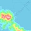 Топографическая карта Paradise Cay, высота, рельеф