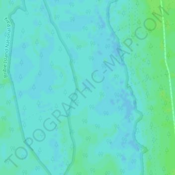Топографическая карта Welsby, высота, рельеф