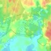 Топографическая карта Плотично, высота, рельеф
