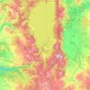 Топографическая карта Tahoe Keys, высота, рельеф