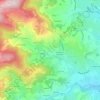 Топографическая карта Le Rousseau, высота, рельеф