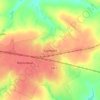 Топографическая карта Суровцев, высота, рельеф