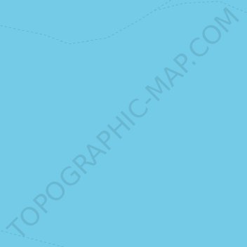 Топографическая карта Chilka Lake, высота, рельеф
