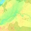 Топографическая карта Савлово, высота, рельеф
