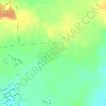 Топографическая карта Курылыс, высота, рельеф