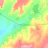 Топографическая карта Ganado, высота, рельеф