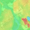 Топографическая карта Marmora, высота, рельеф