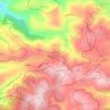 Топографическая карта Al Qubeiba, высота, рельеф
