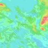 Топографическая карта Riistavesi, высота, рельеф