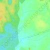 Топографическая карта Берёзовый Гай, высота, рельеф