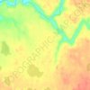 Топографическая карта Малоземельская тундра, высота, рельеф