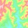 Топографическая карта 吉利, высота, рельеф