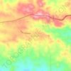 Топографическая карта Huehuetán, высота, рельеф