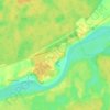 Топографическая карта Песочки, высота, рельеф