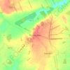 Топографическая карта Buckminster, высота, рельеф