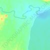 Топографическая карта Snag, высота, рельеф