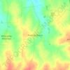 Топографическая карта Peatling Magna, высота, рельеф