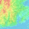 Топографическая карта Providence, высота, рельеф