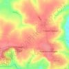 Топографическая карта Бобылёвские Выселки, высота, рельеф