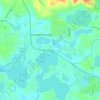Топографическая карта Lakeland, высота, рельеф