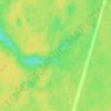 Топографическая карта Волчья грива, высота, рельеф